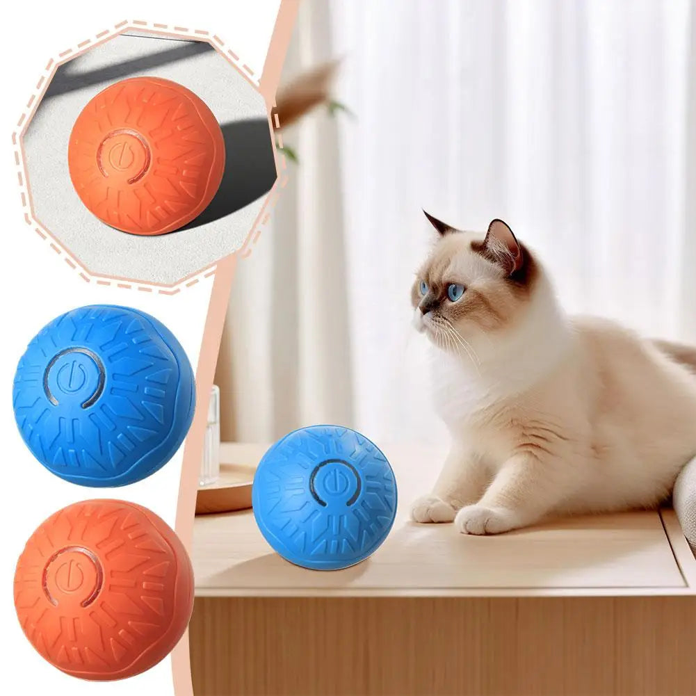 Smart Toy Ball Automatic Interactive Pet Electronic Rolling