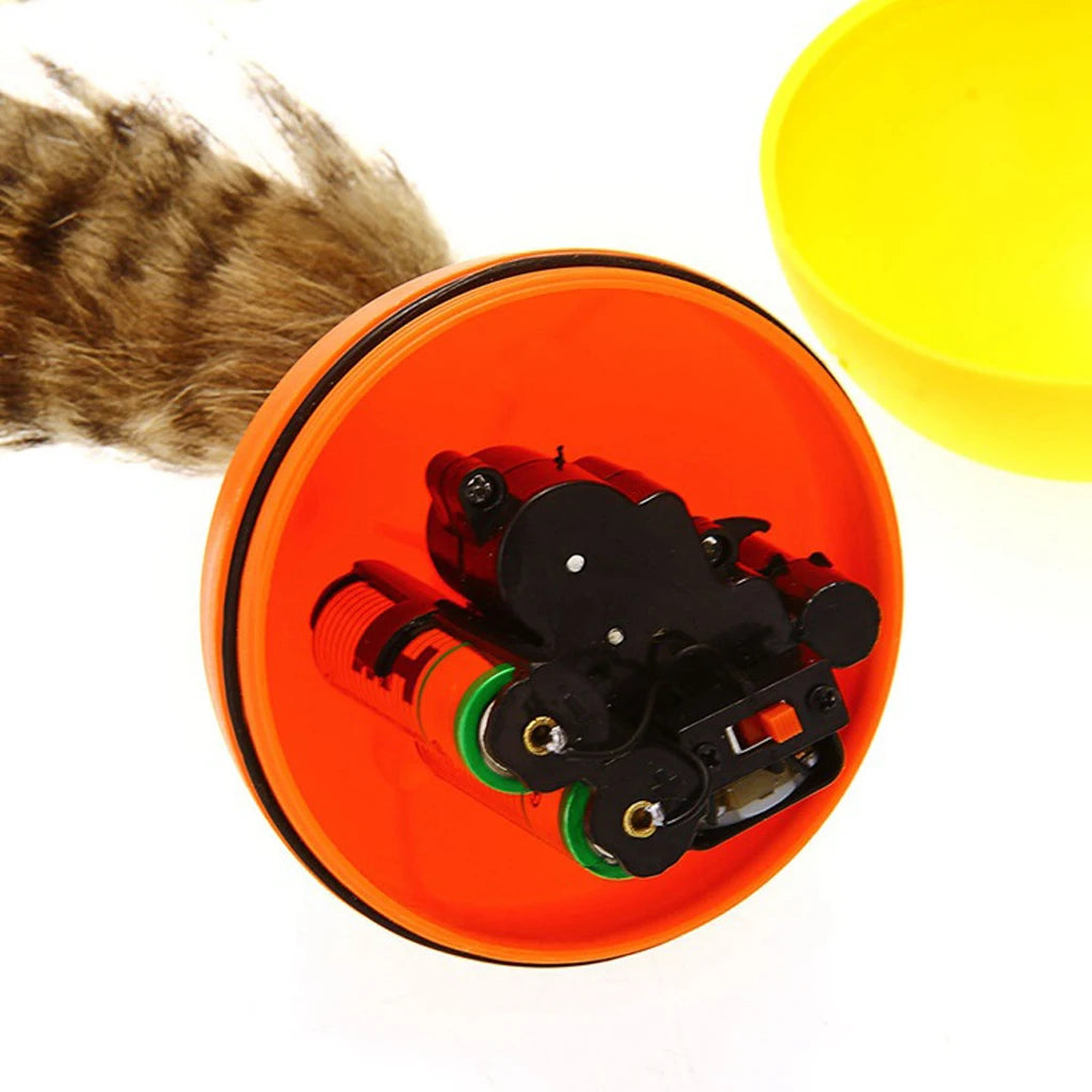 Pet Rolling Ball Lovely Pet Weasel Motorized Rolling Ball