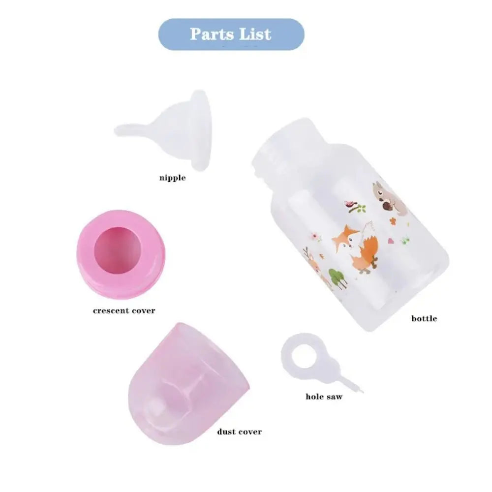 Durable 60ml/125ml Puppy Kitten Feeding Bottle