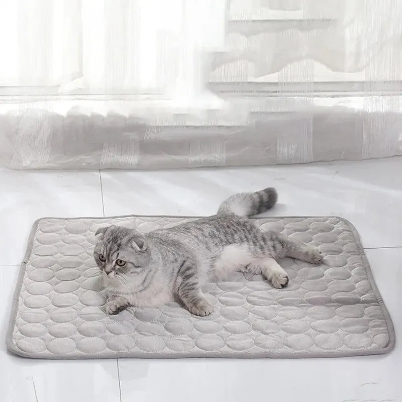 Pet Ice Mats Summer Cat Dog Sofa Nest Bed Blanket