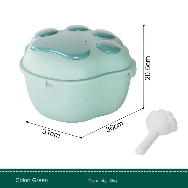 Pet Grain Storage Bucket  Large Dog Food Storage Bucket