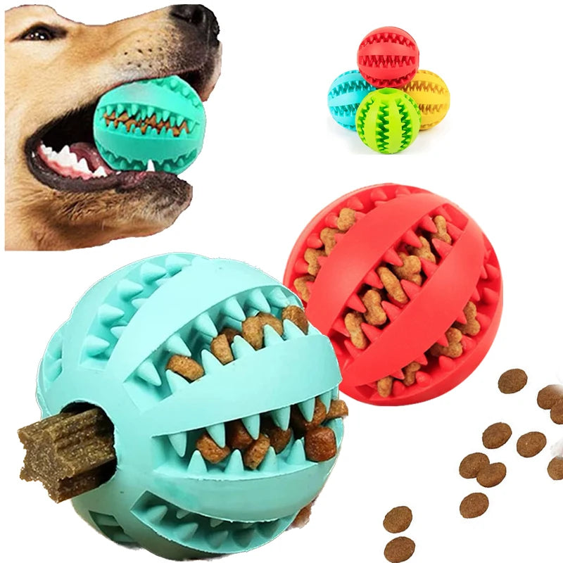 Pet Toy Ball Interactive Rubber Balls Puppy Chewing Toys