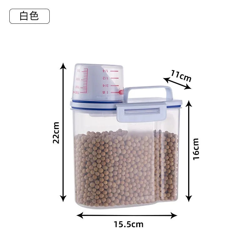 New Premium Pet Food Storage Container Large Capacity With Airtight Seal