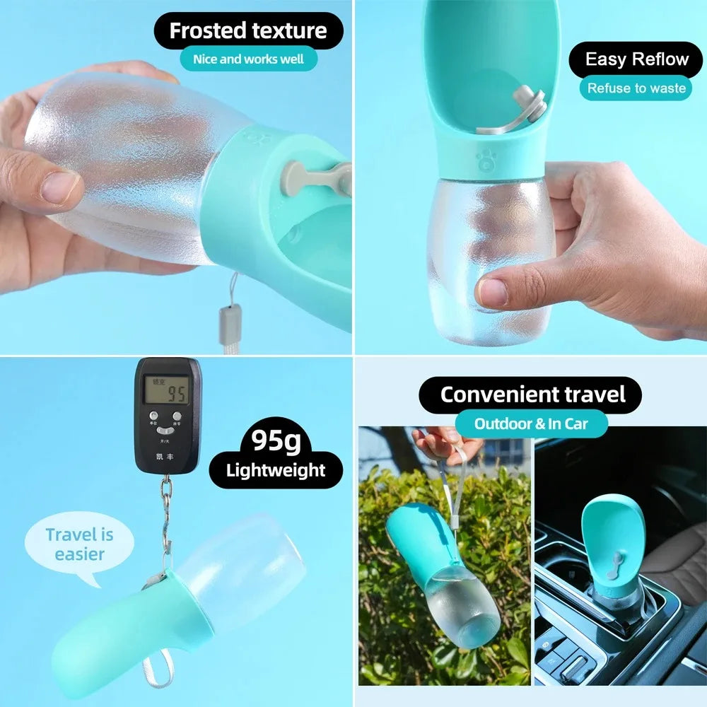 Dog Water Bottle for Pet Dog Cats Feeder Bowls